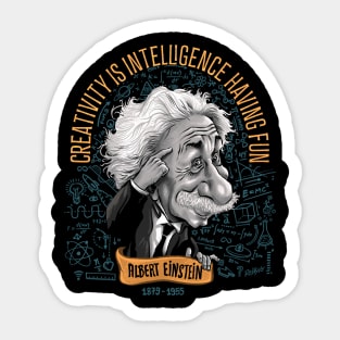 Albert Einstein Sticker